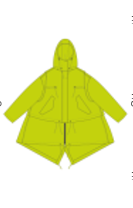 LIGHT EMBER COAT NEON YELLOW 
