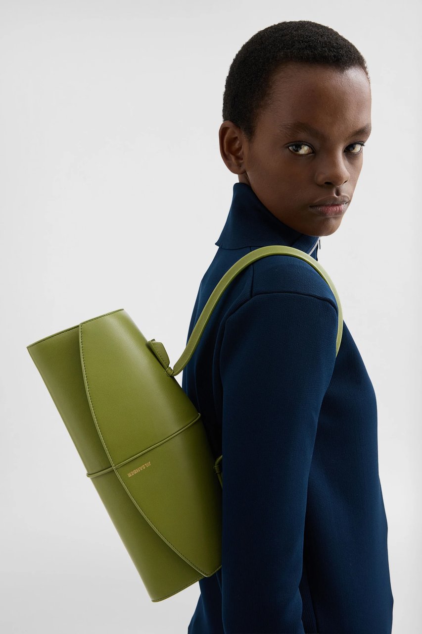 LINEA BAG IN OLIVE