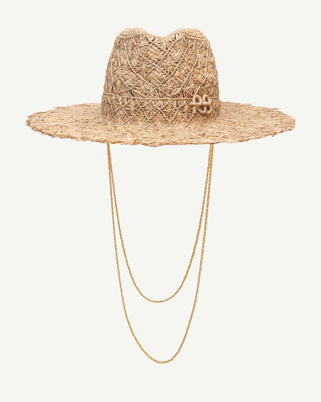 FEDORA HAT NATURAL STRAW