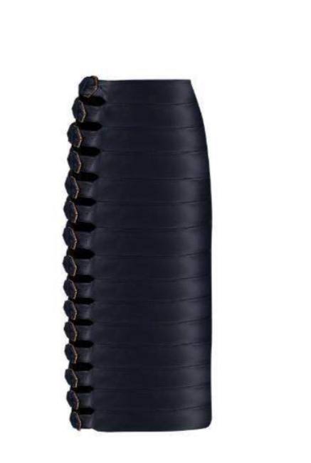DAHLIA SKIRT IN BLACK