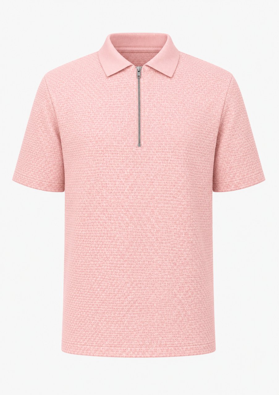 POLO SHIRT SEPIA ROSE