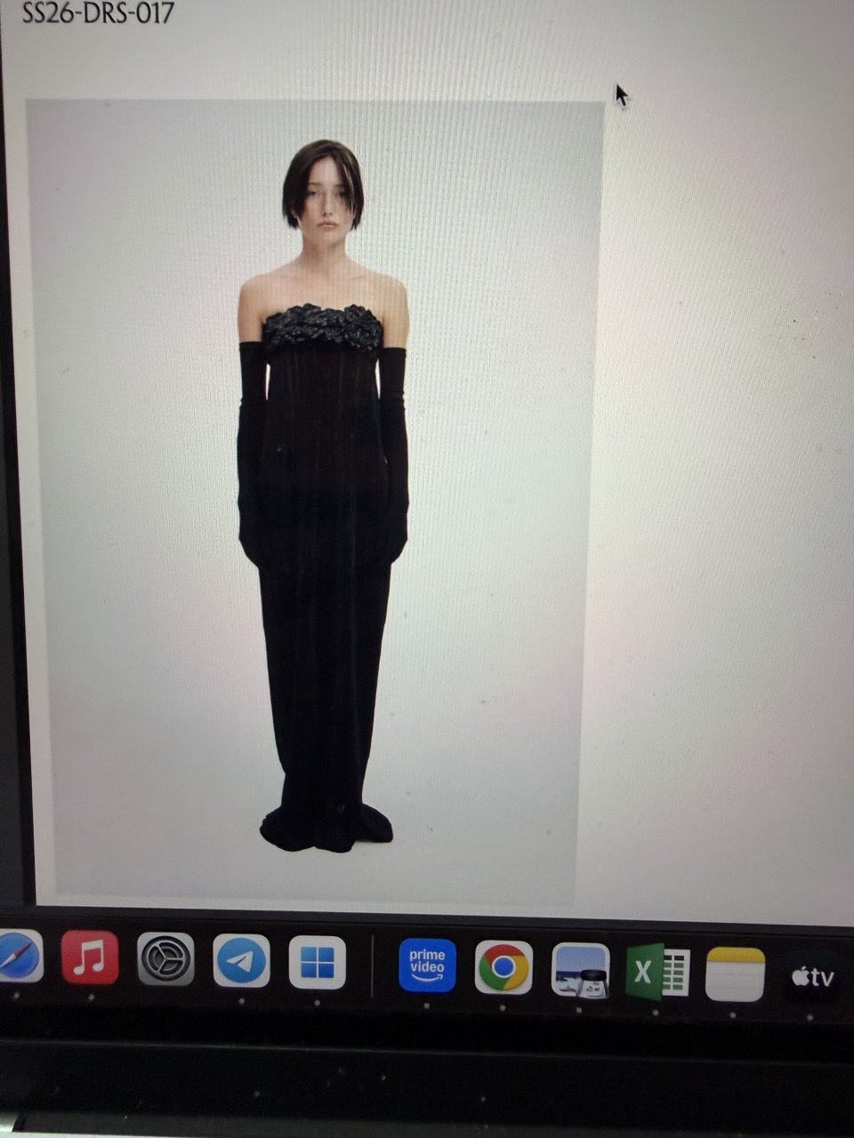 BEADED FLORAL MAXI DRESS