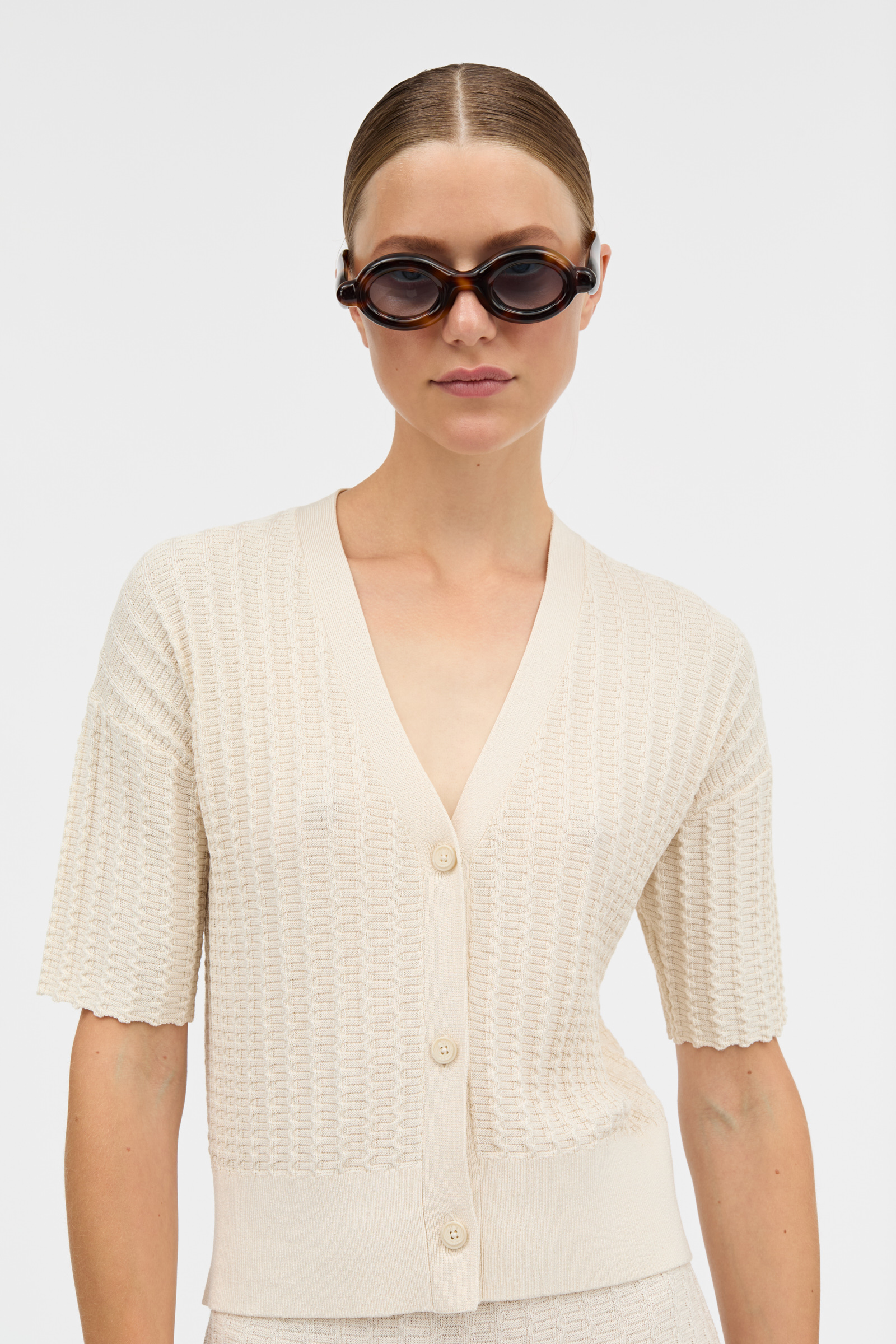 KEVA CARDIGAN IN CREAM