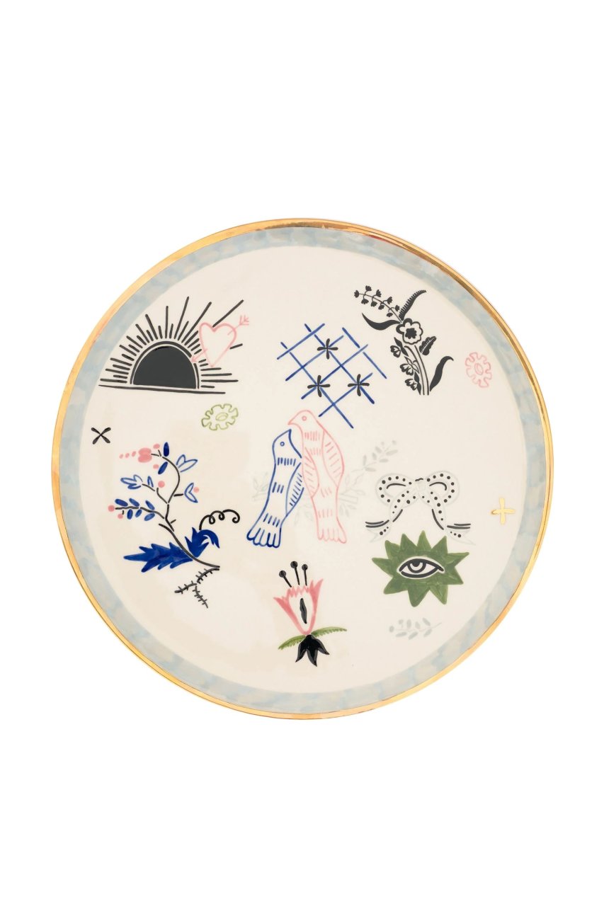 PLATE WONDERBIRD