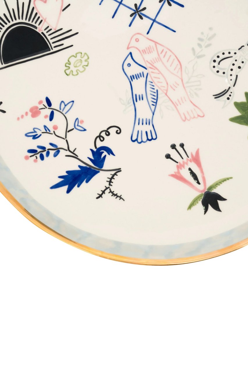 PLATE WONDERBIRD