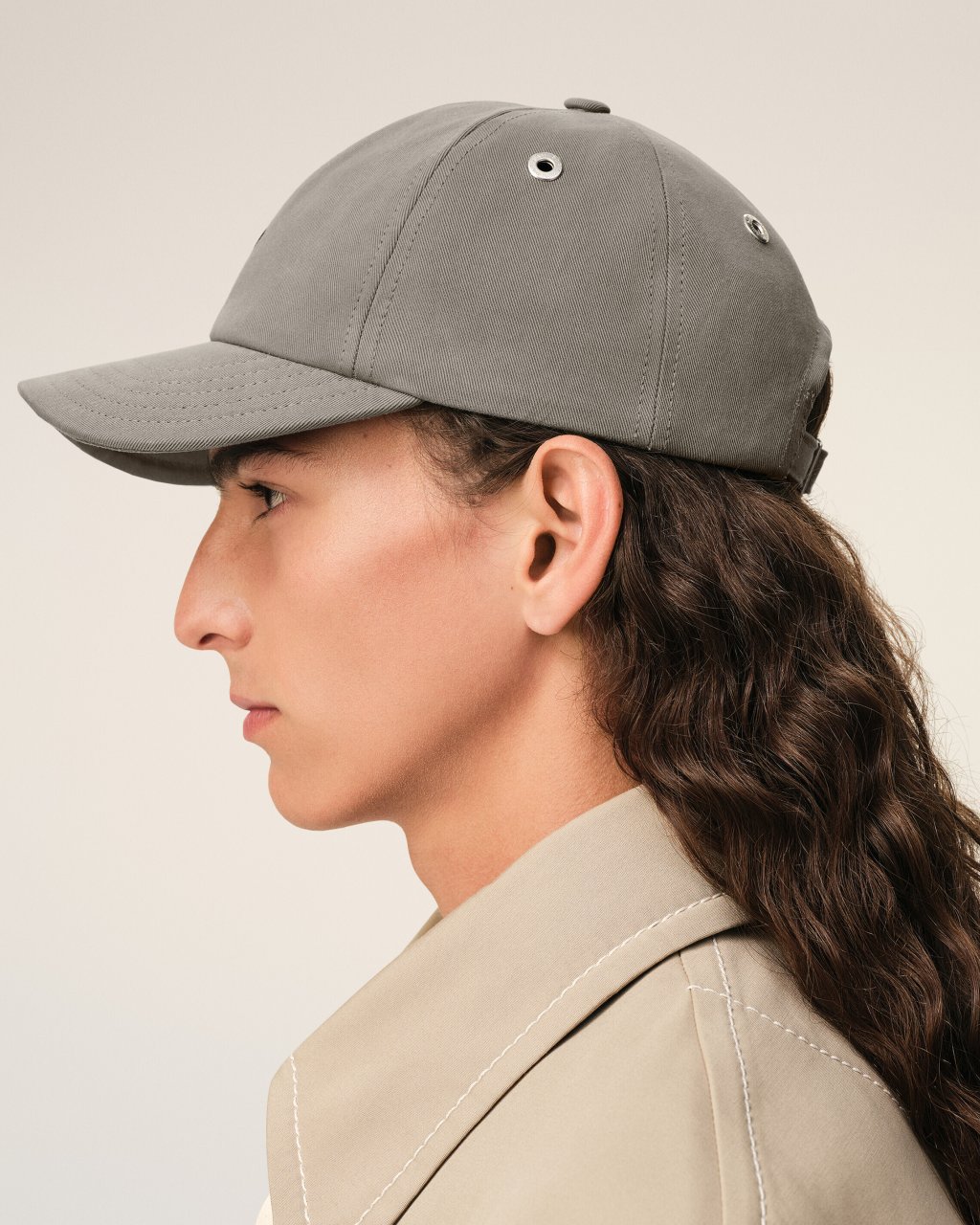 QUOTA -BLACK AMI DE COEUR EMBROIDERY CAP IN CARBONE