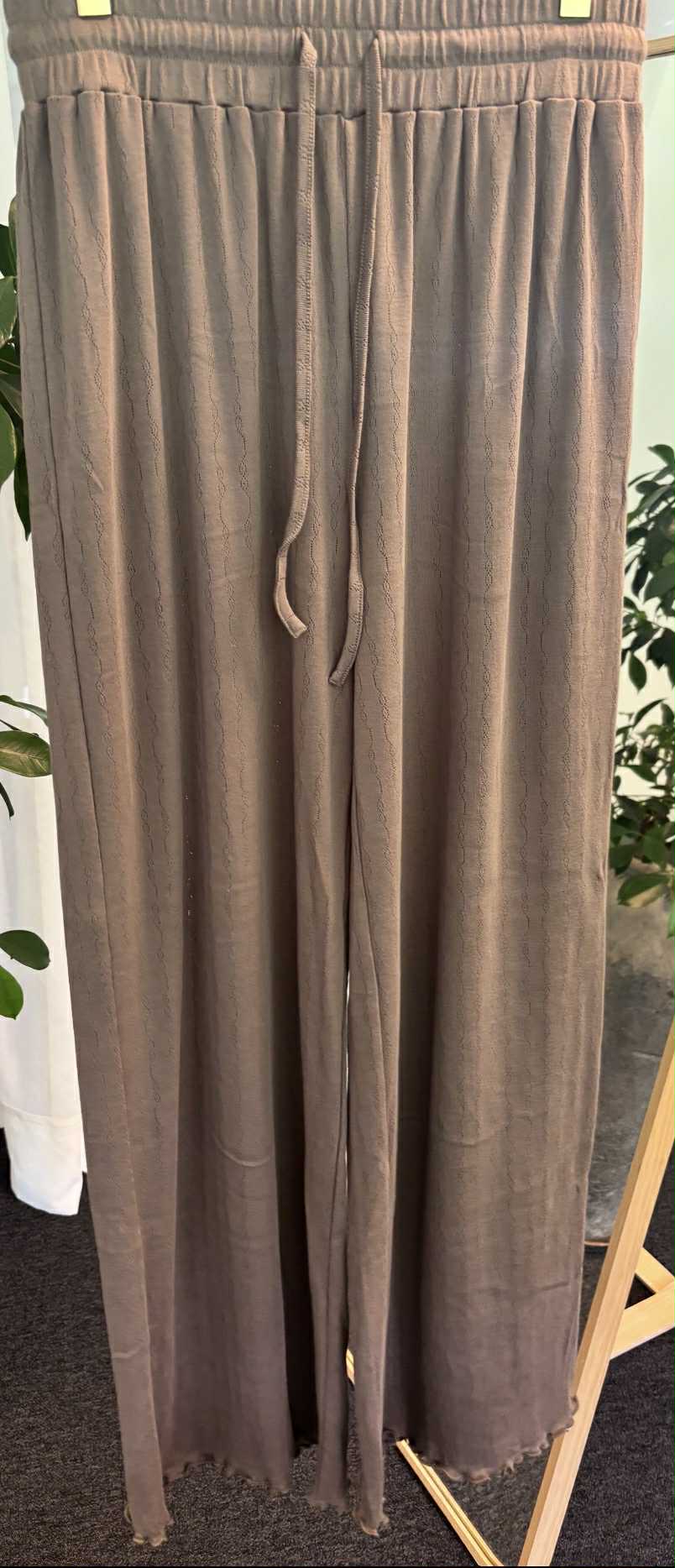 WOOLEN BARBERA IN GREY MELANGE