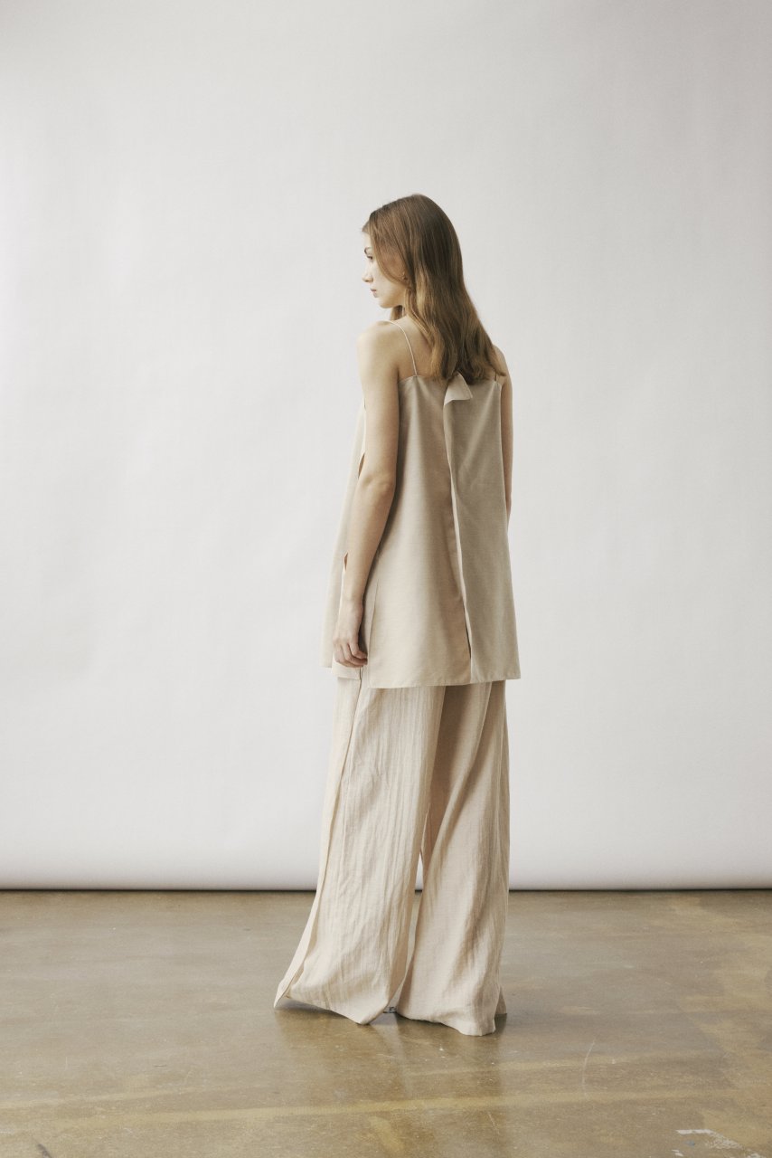 AVANA FOLD TROUSERS IN OAT