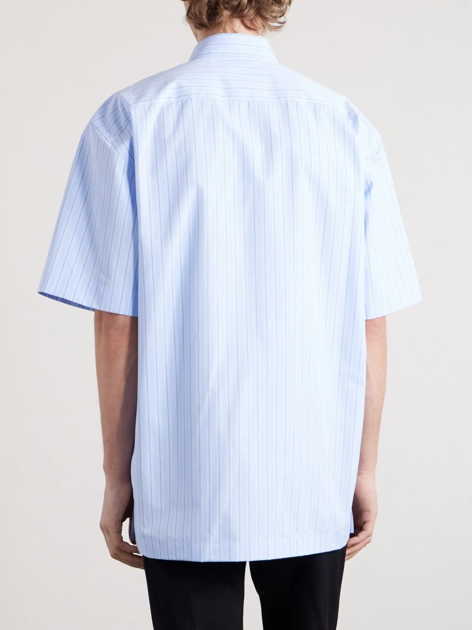 MEN'S STRIPED SHIRT IN LIGHT BLUE