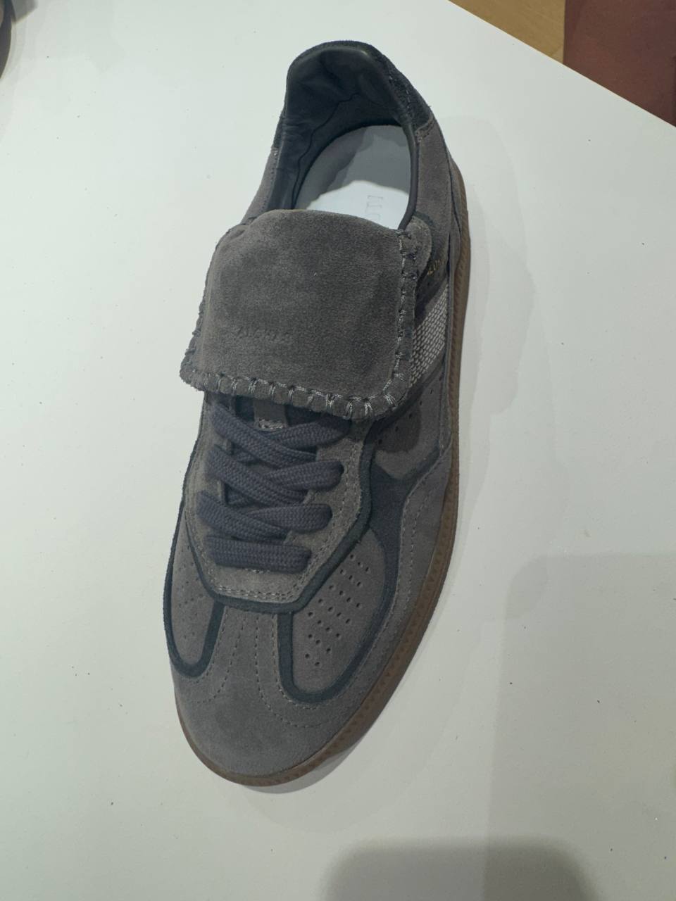 TB.490 CLUB SUEDE DARK GREY LEATHER SNEAKERS