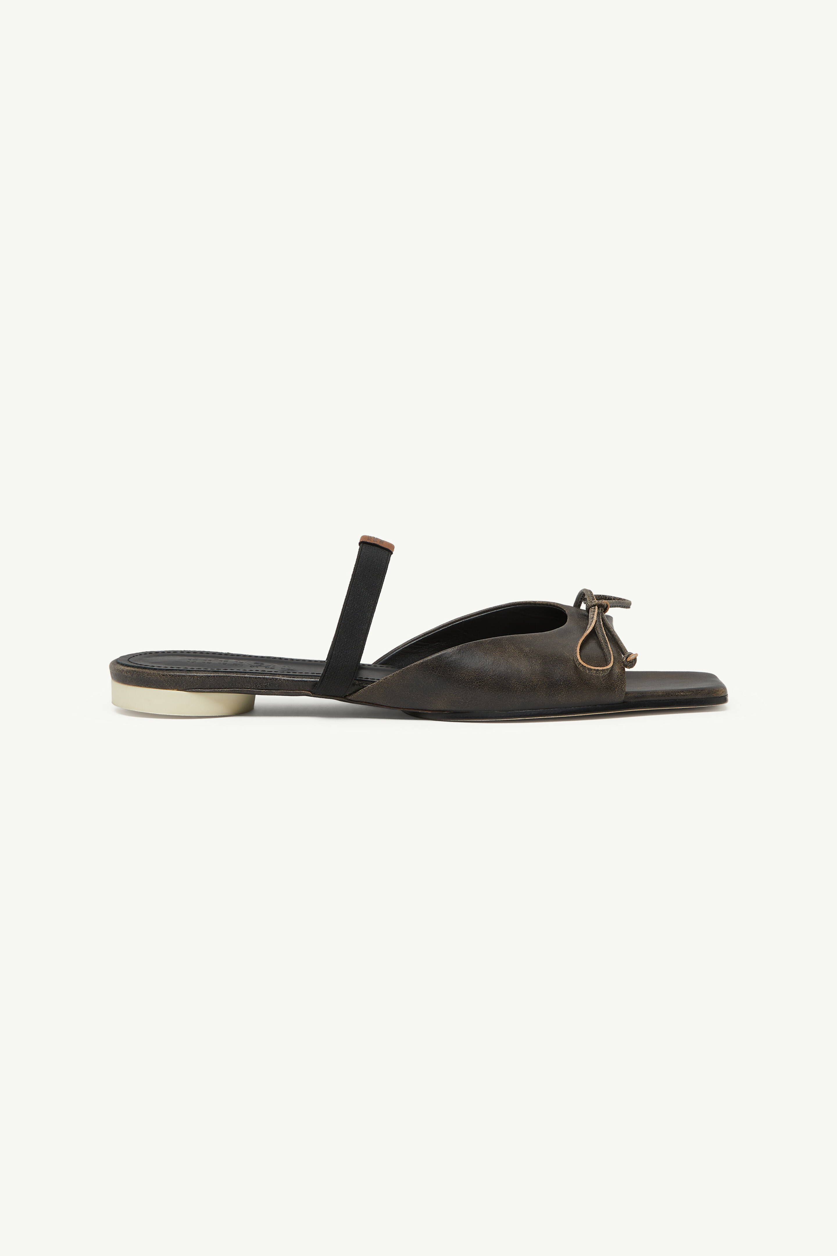 SANDAL BLACK/DOE BROWN