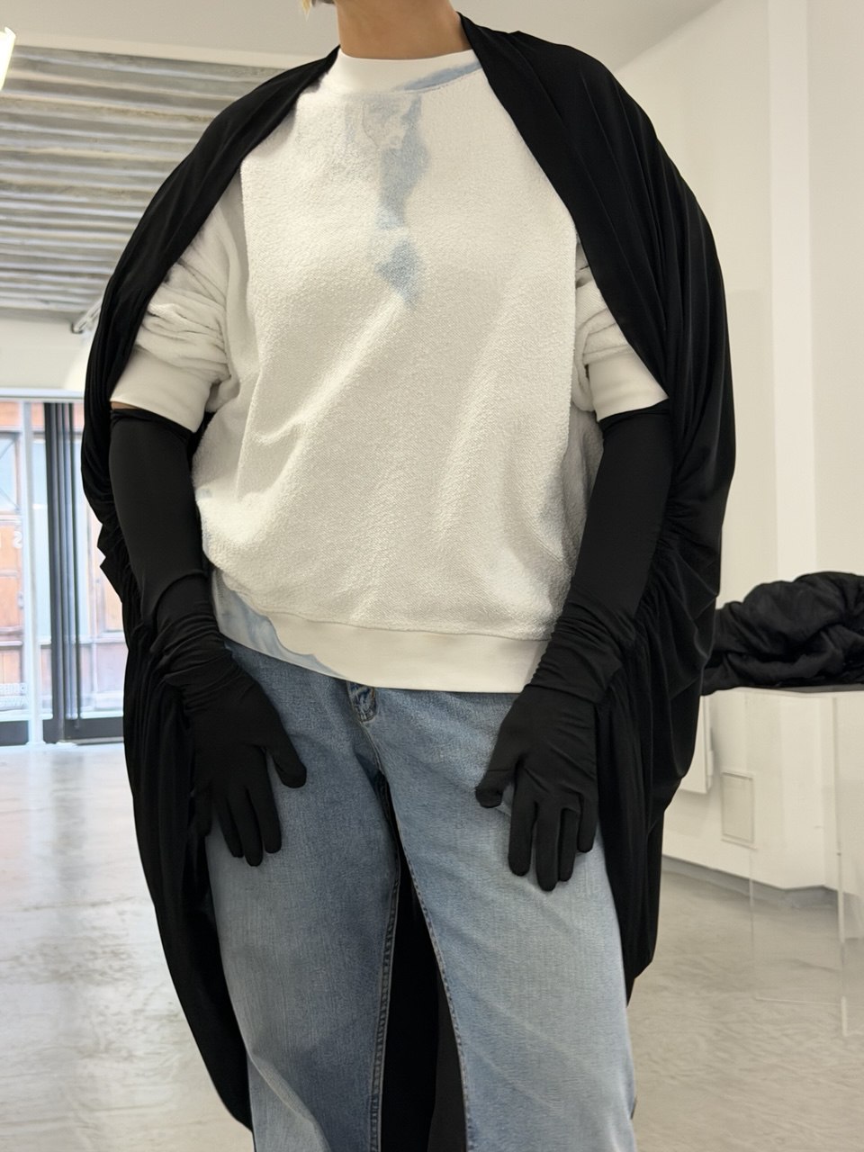 JERSEY GLOVES WITH TRAIN