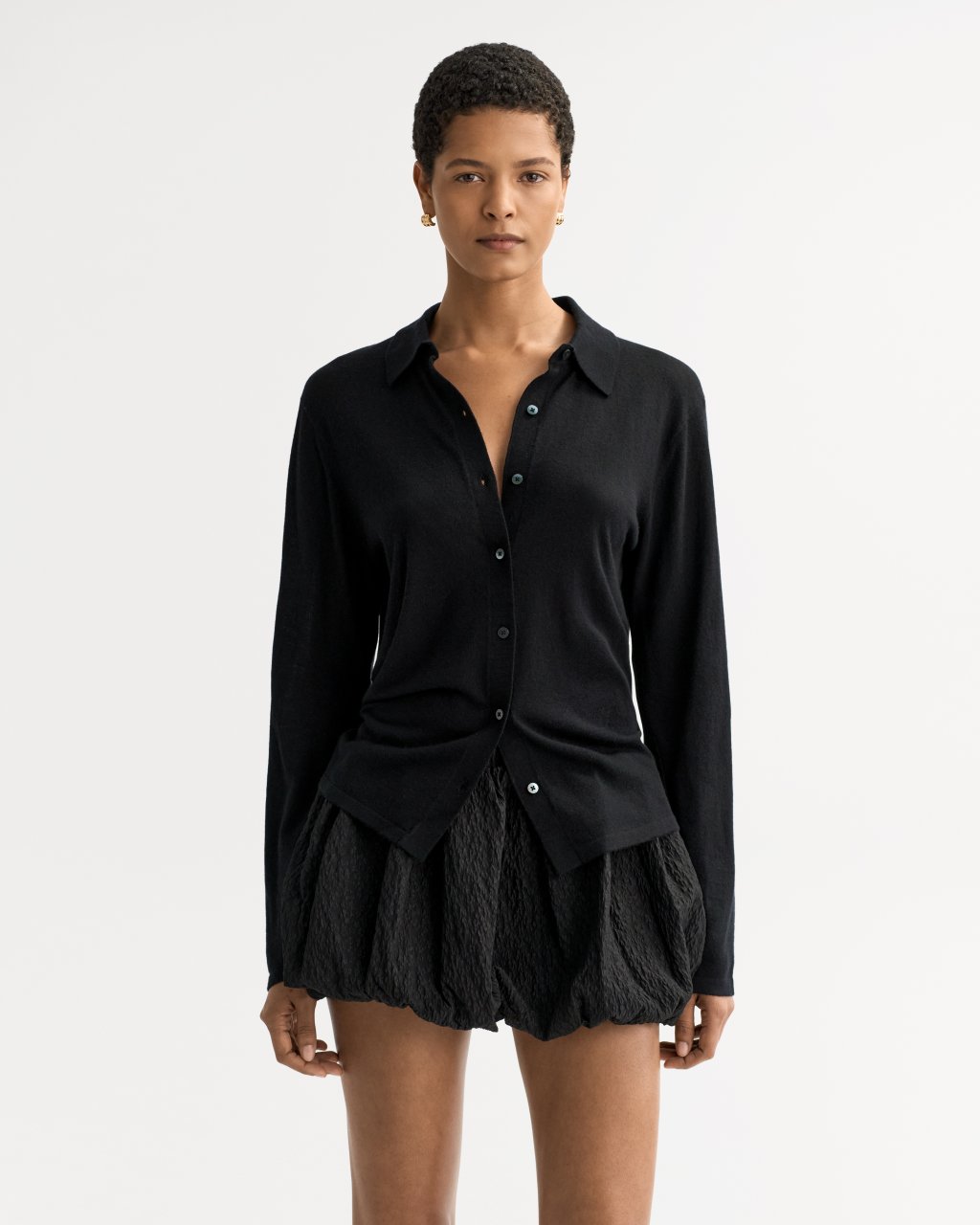 FEATHERLIGHT SHIRT BLACK