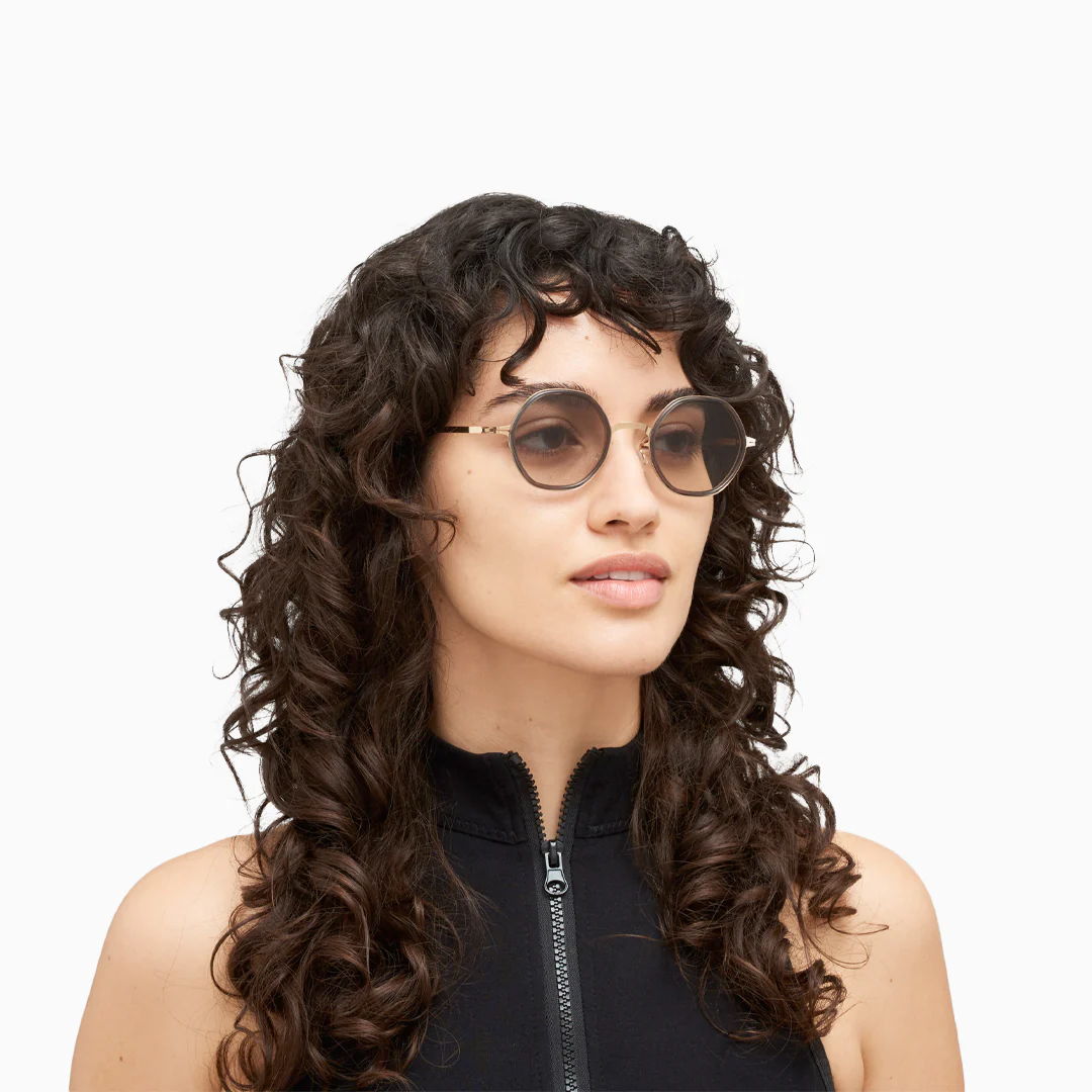 ALYA A83-CHAMPAGNE GOLD/CLEAR ASH ORIGINAL GREY GRADIENT