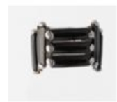 CRYSTALLISED ARMOUR RING BLKCZ - RH