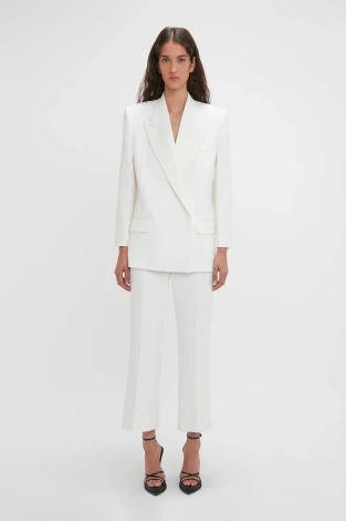 DOUBLE BREASTED TAILORED JACKET