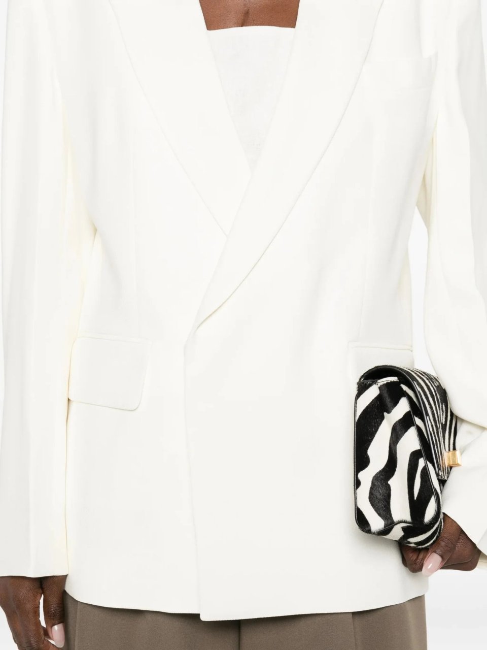 DOUBLE BREASTED TAILORED JACKET