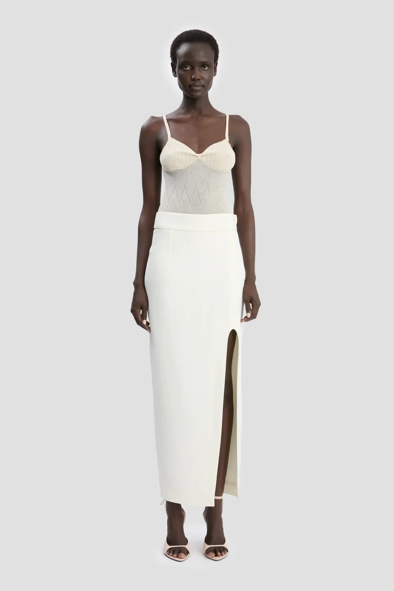 SPLIT DETAIL SKIRT