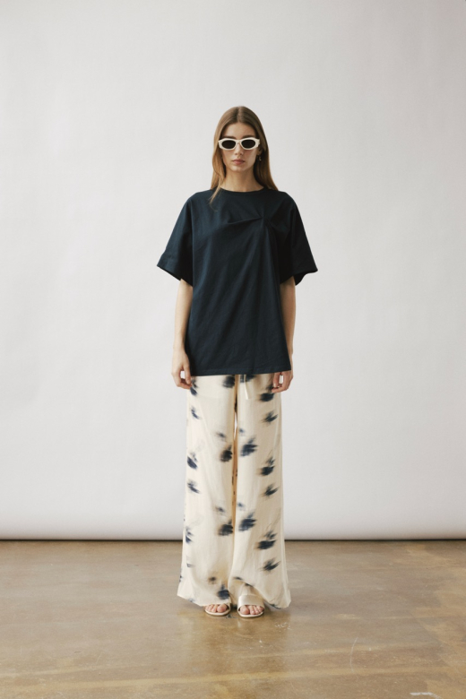 NILI BLURRY TROUSERS IN MIXED