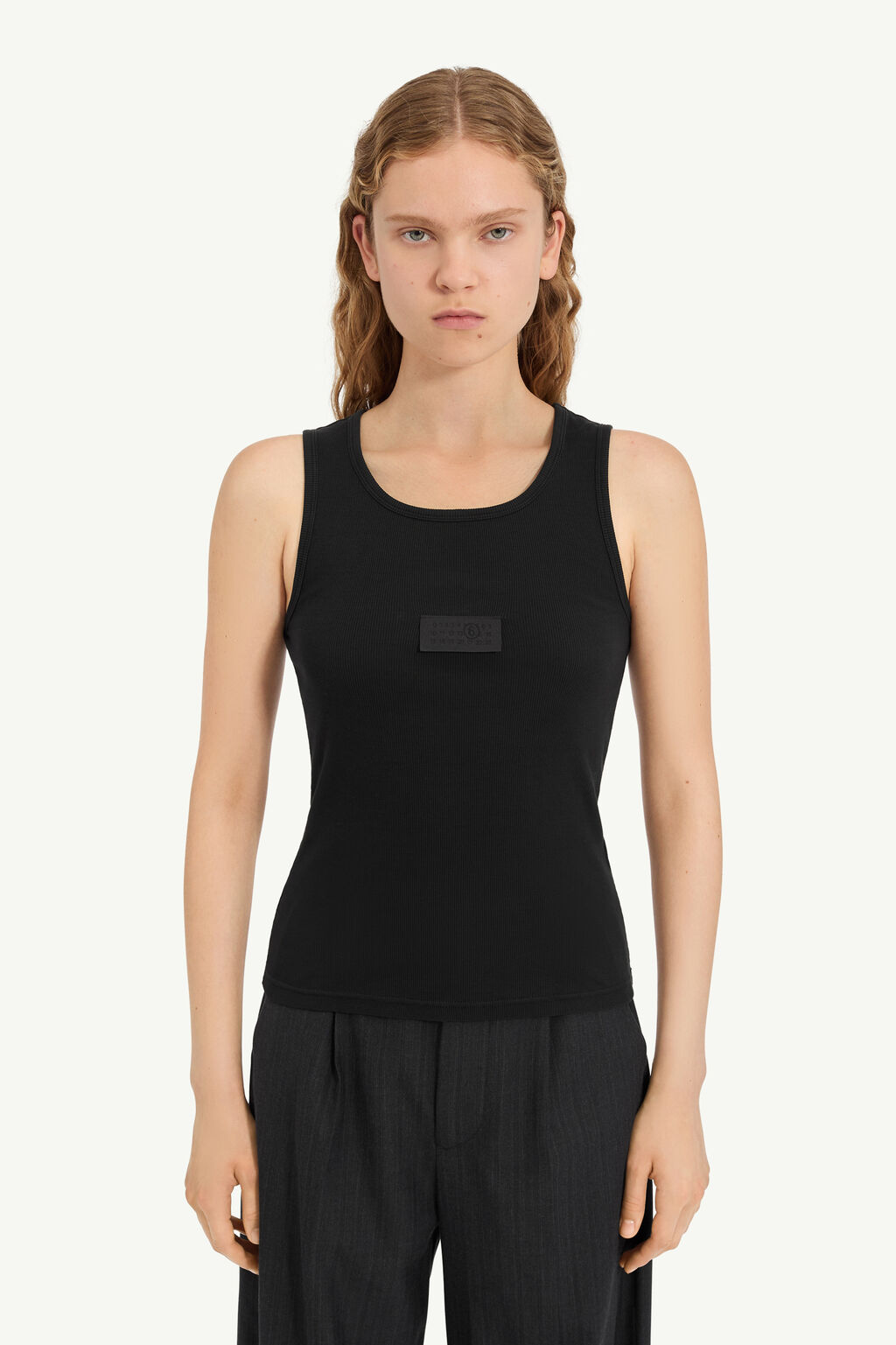 TANK TOP BLACK MM6