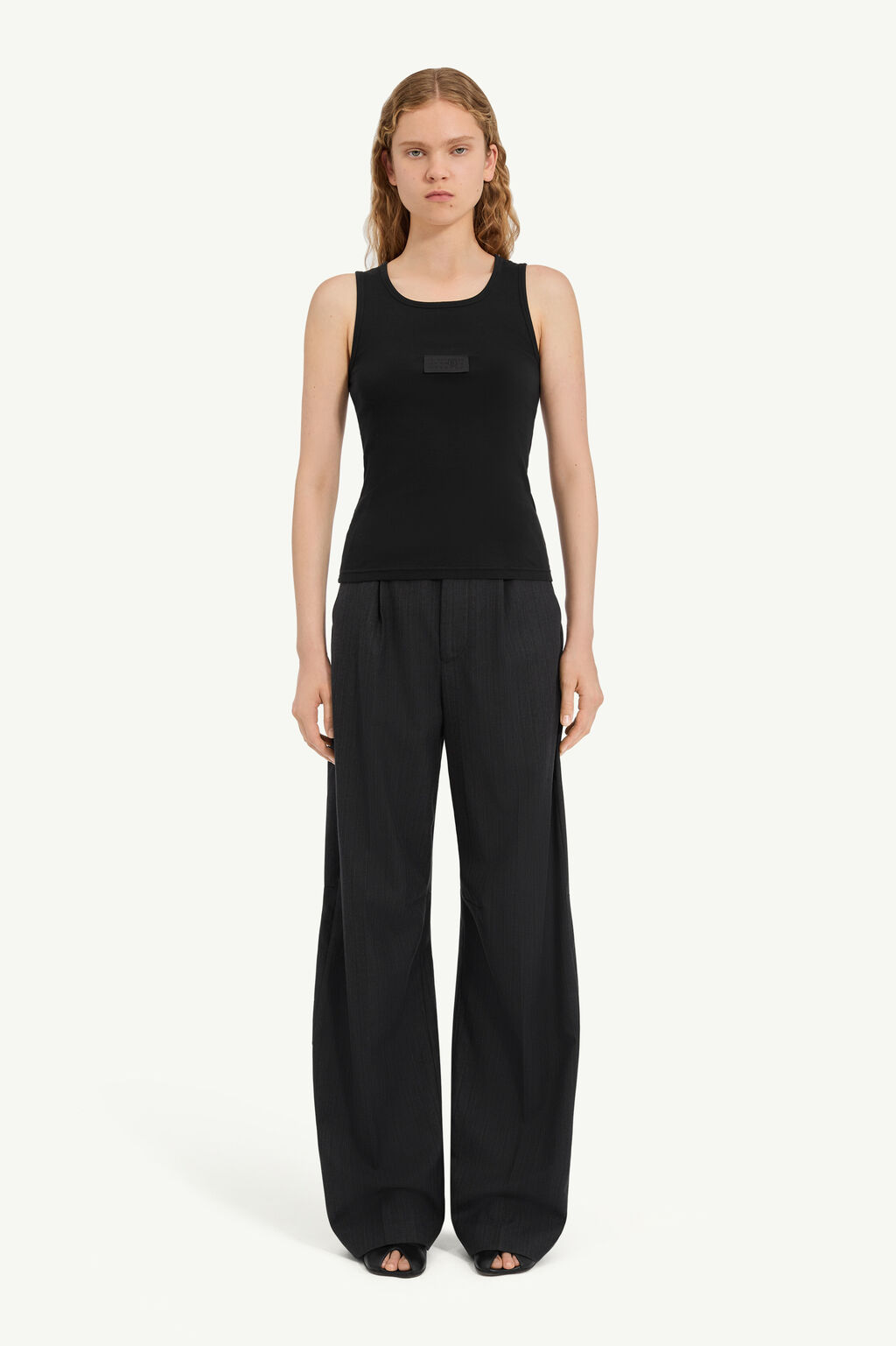 TANK TOP BLACK MM6