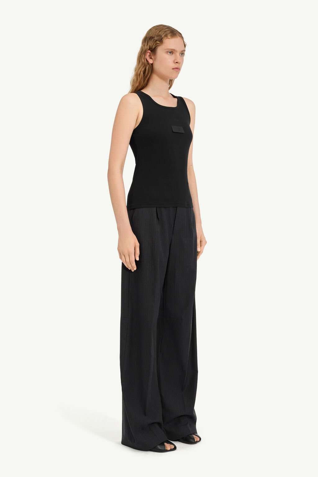 TANK TOP BLACK MM6