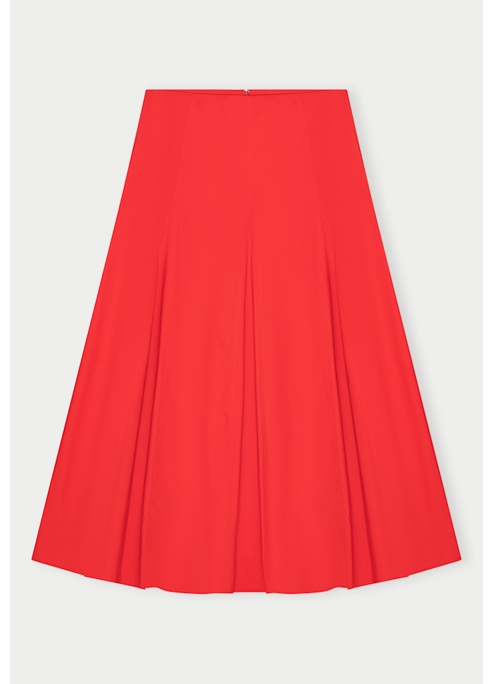 GRETA SKIRT IN RED 