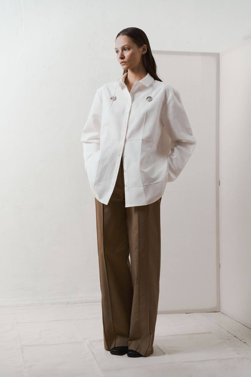 SHIRT IN IVORY