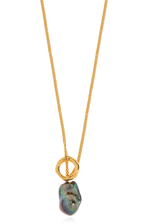 NECKLACE 103 GOLD/BLACK