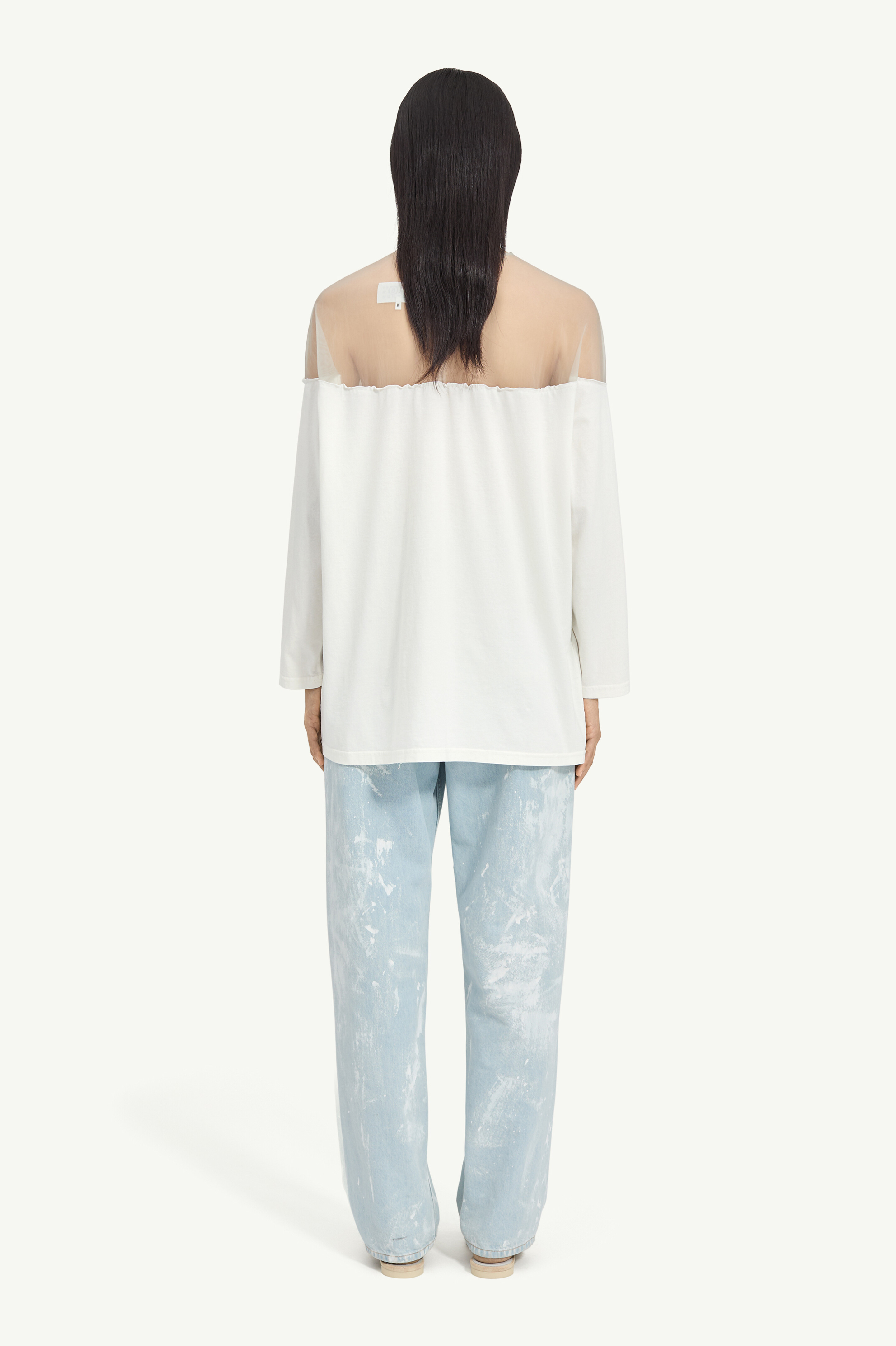 T-SHIRT OFF WHITE MM6