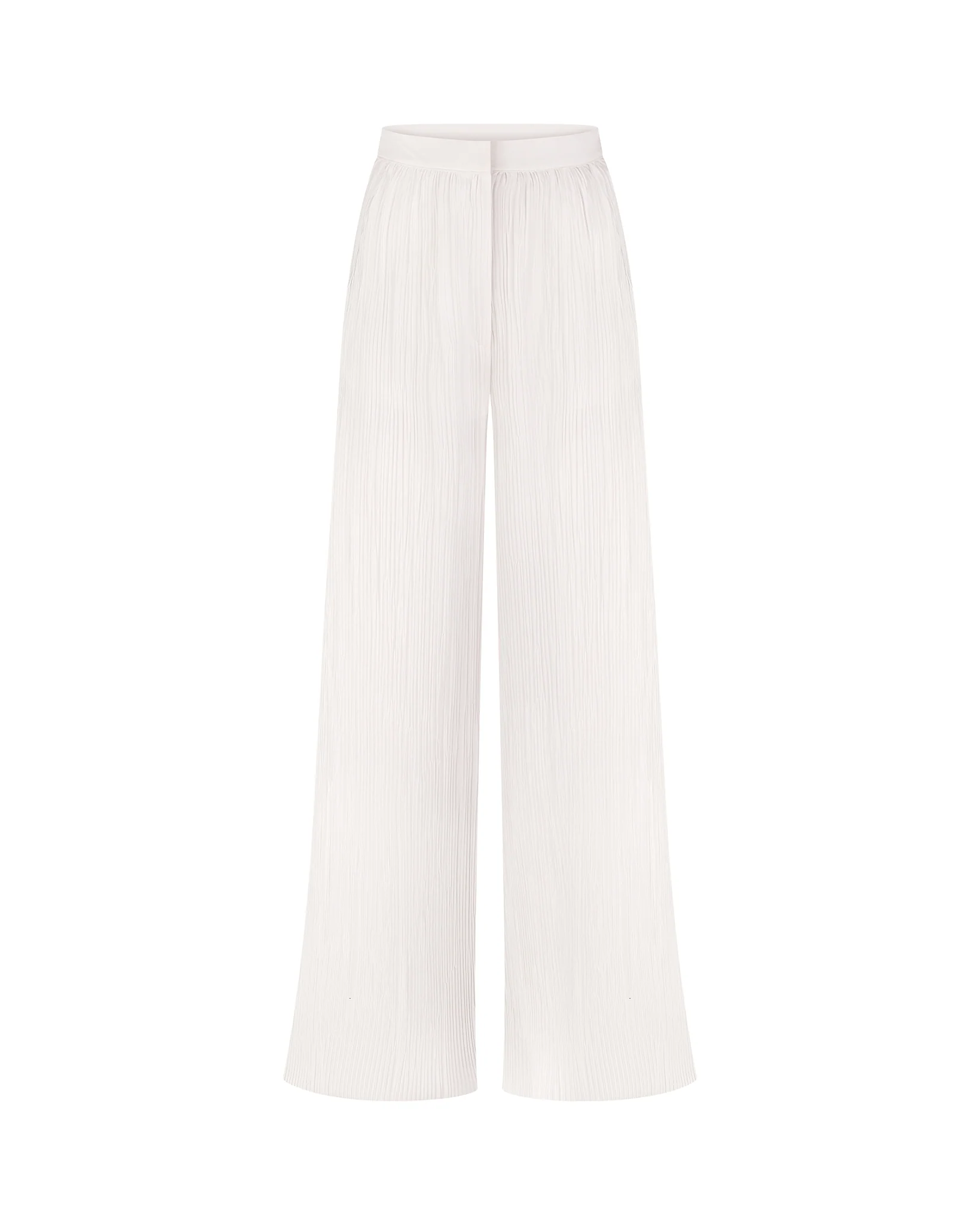 MICRO-PLEAT TROUSERS