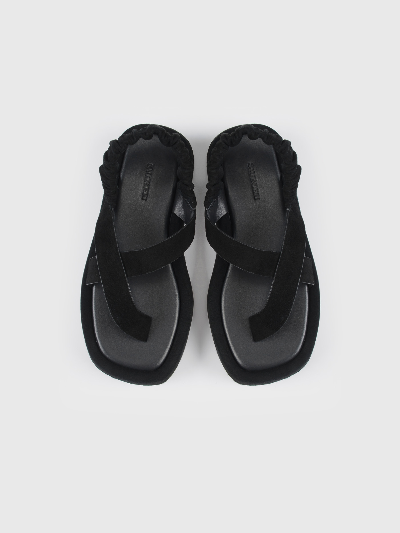 ROI PLATFORM SANDAL IN BLACK