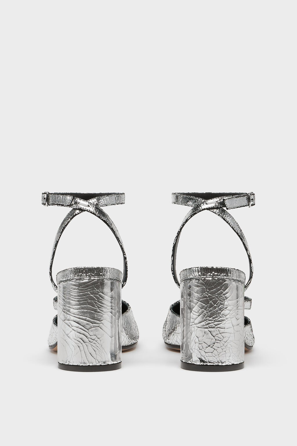 TABI SANDAL PUMP H80 SILVER