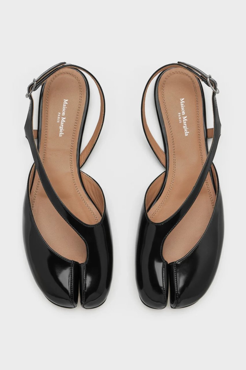 TABI FLAT SLING BLACK 