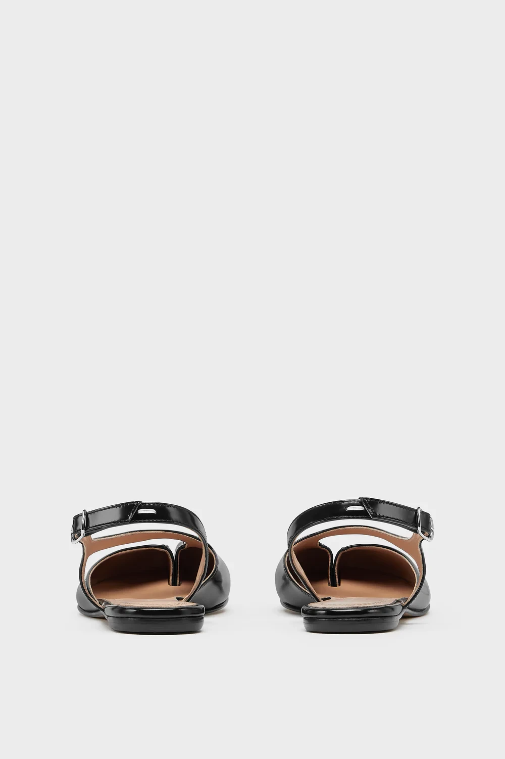 TABI FLAT SLING BLACK 