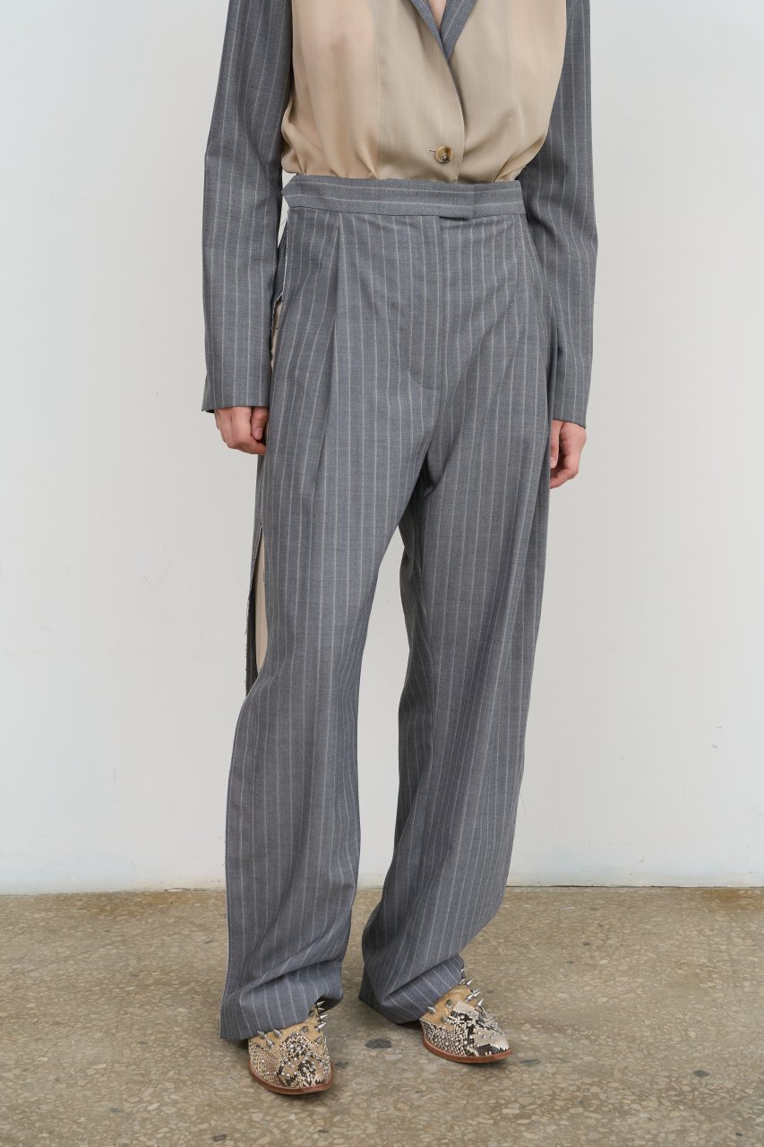 PINSTRIPE TROUSERS
