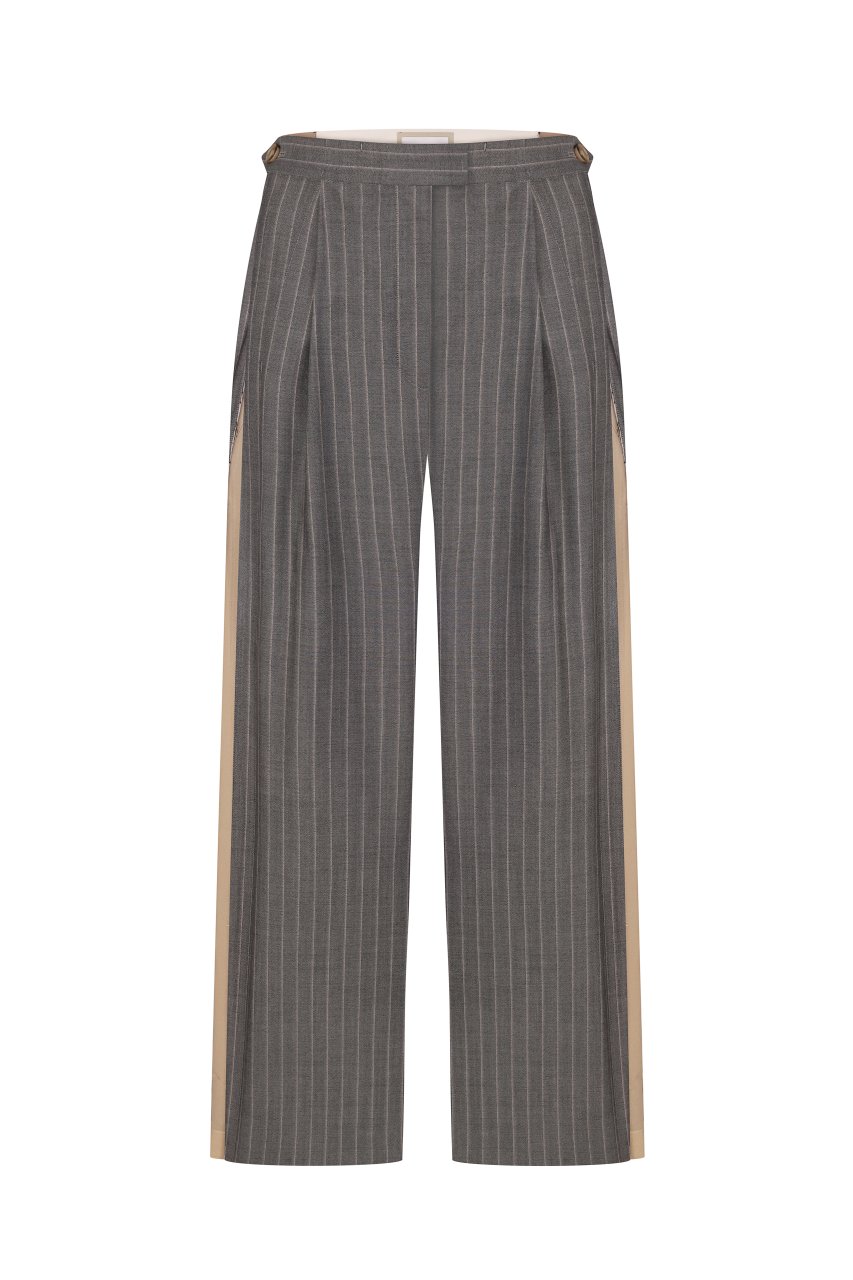 PINSTRIPE TROUSERS