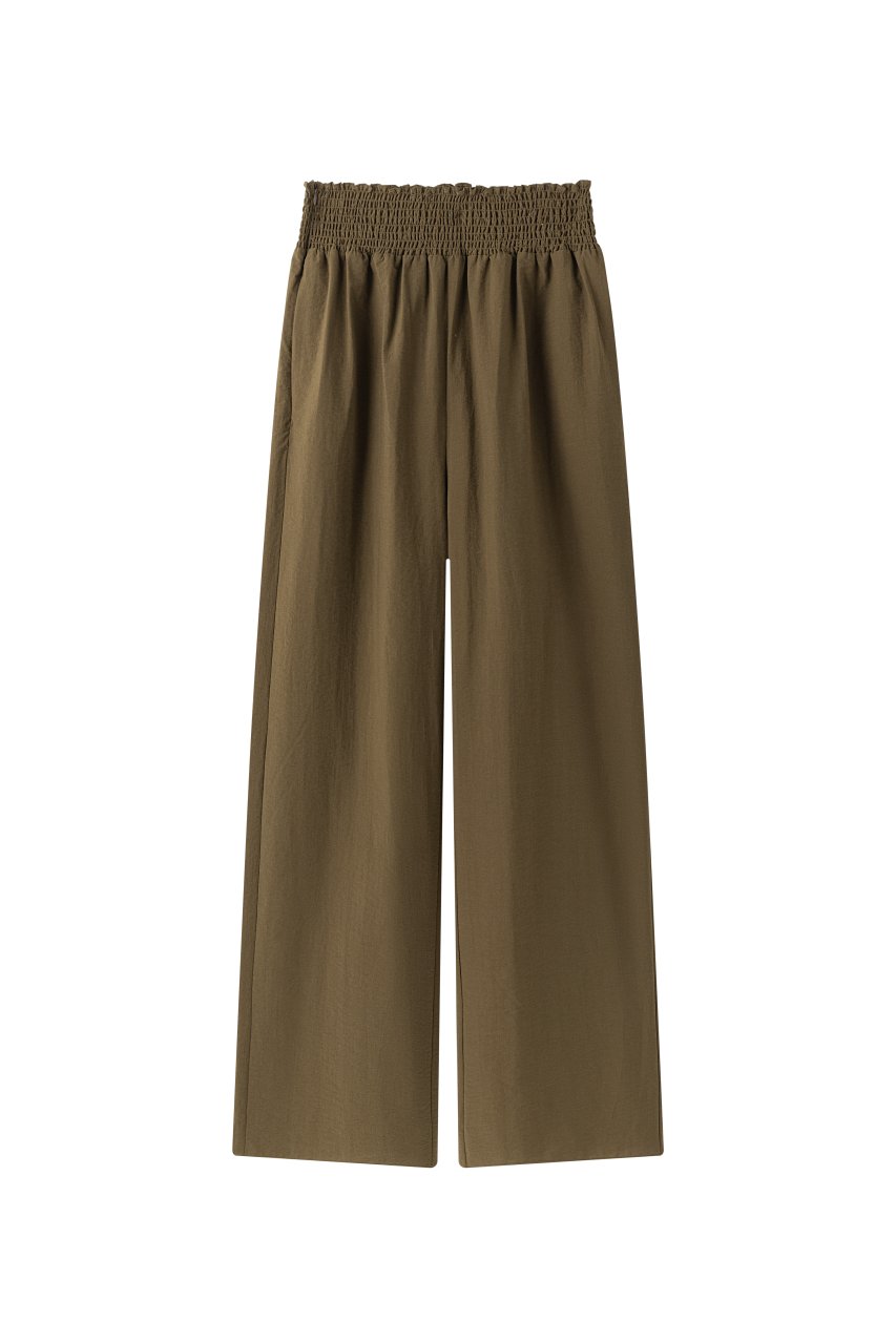 CILLA SMOCK TROUSERS IN MOSS