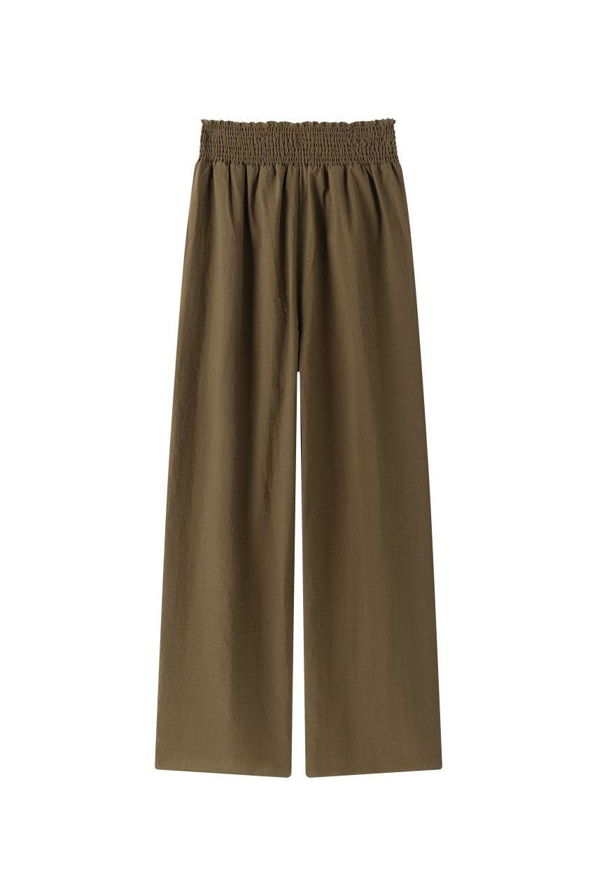 CILLA SMOCK TROUSERS IN MOSS