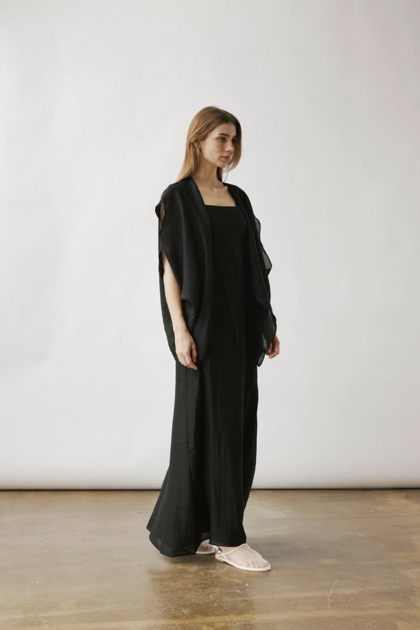 EOS TWO PIECE DRESS IN BLACK