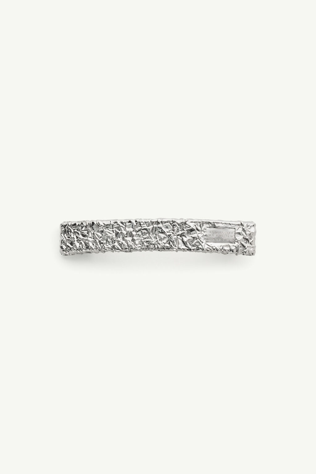 SILVER FOIL HAIR CLIP