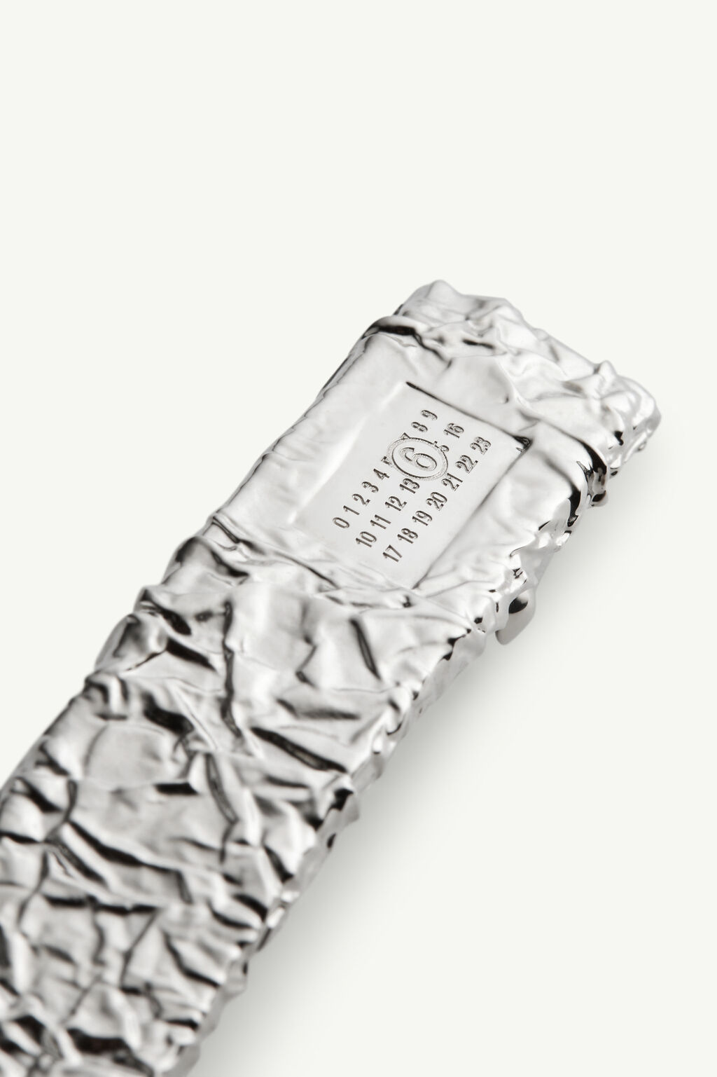 SILVER FOIL HAIR CLIP