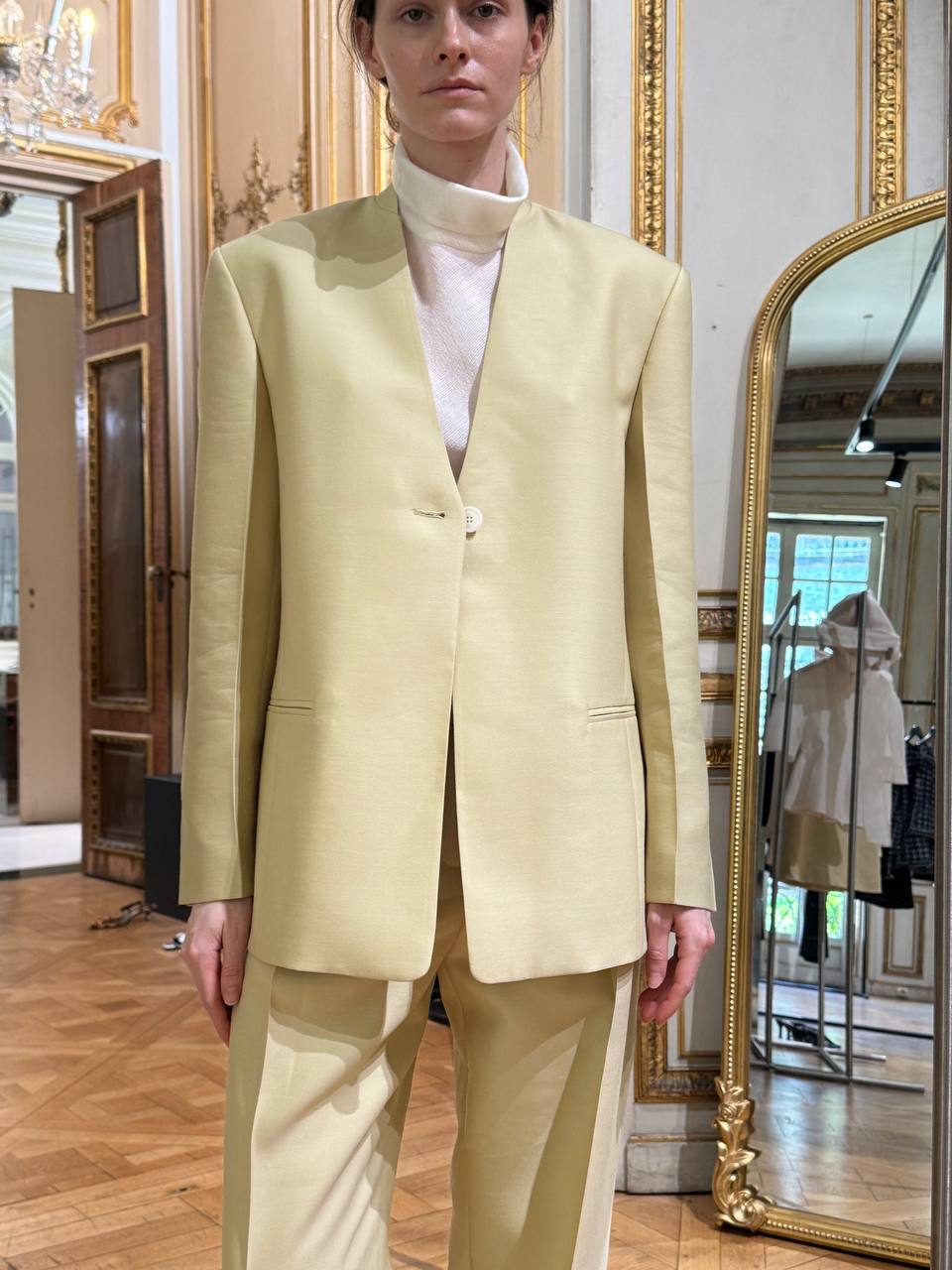 RETIRO JACKET IN LIME