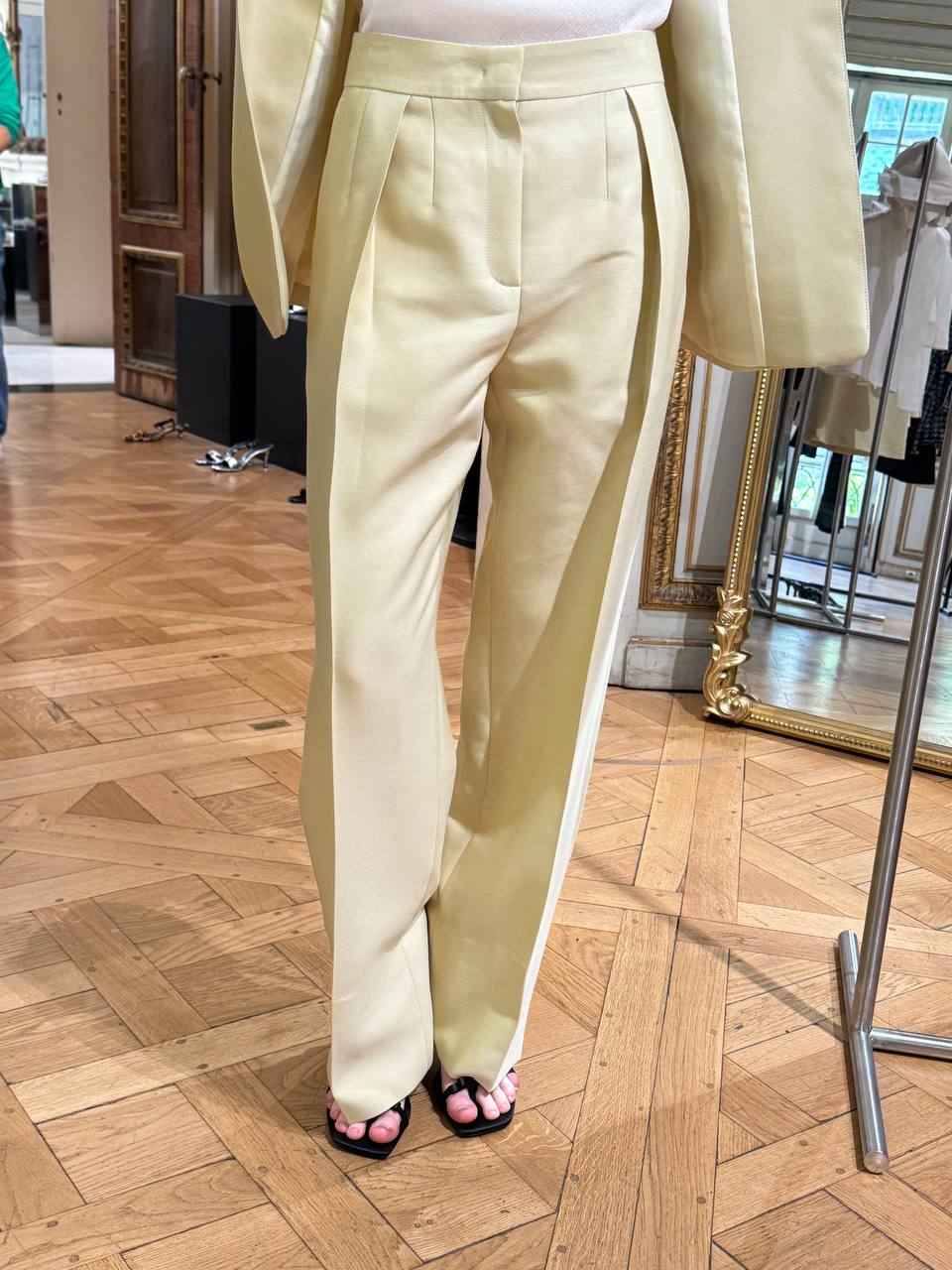 RETIRO PANTS IN LIME