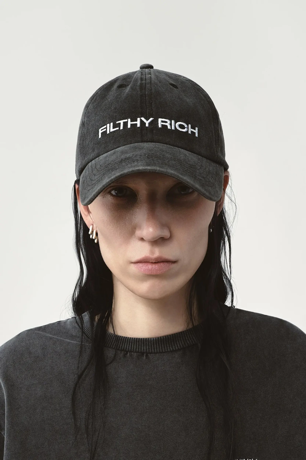 FILTHY RICH CAP IN BLACK