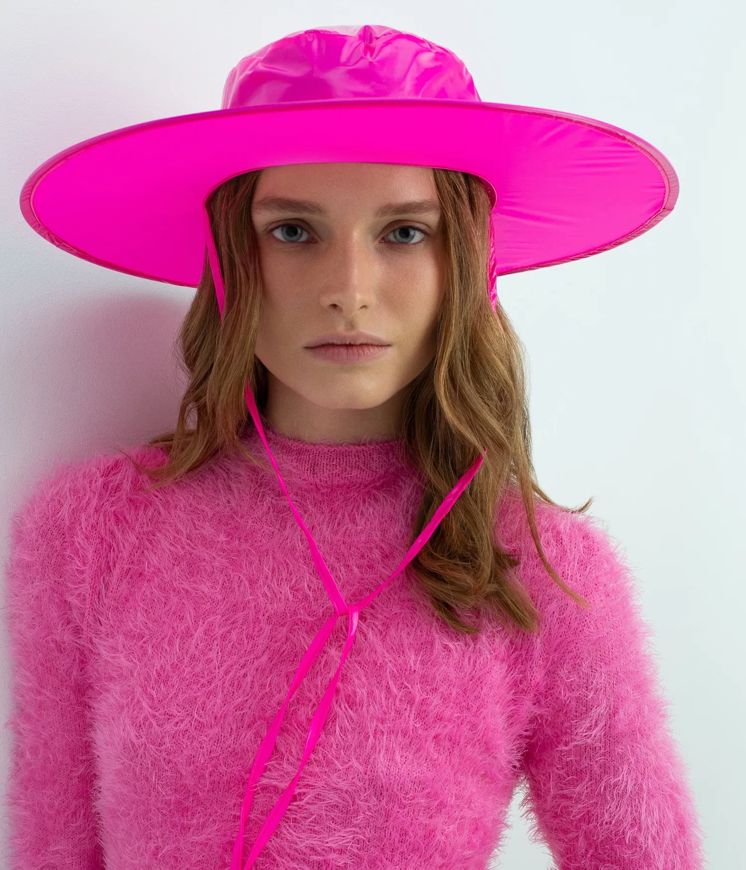 FOLDABLE HAT IN PINK