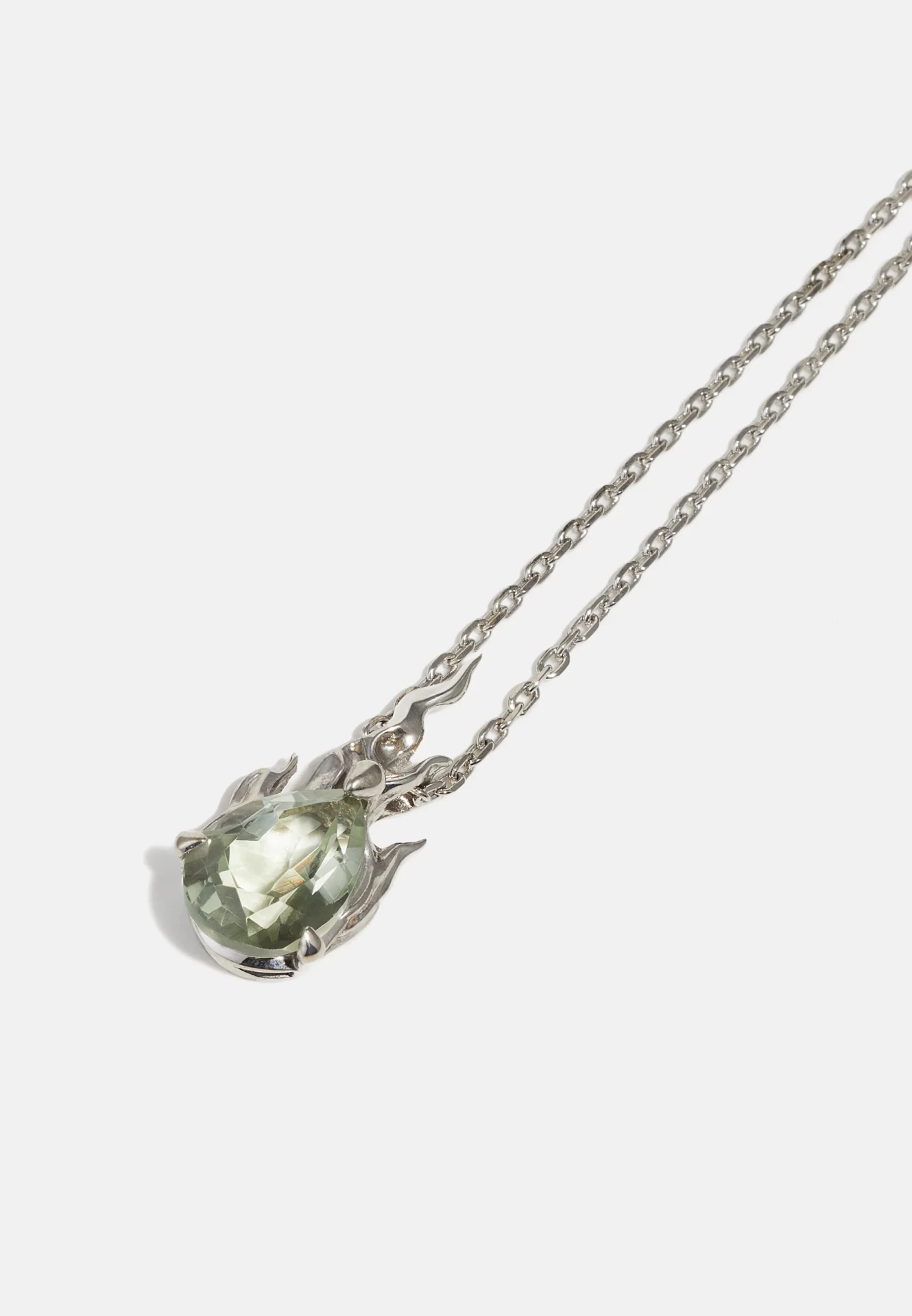 GEM IN HEAT GREEN NECKLACE