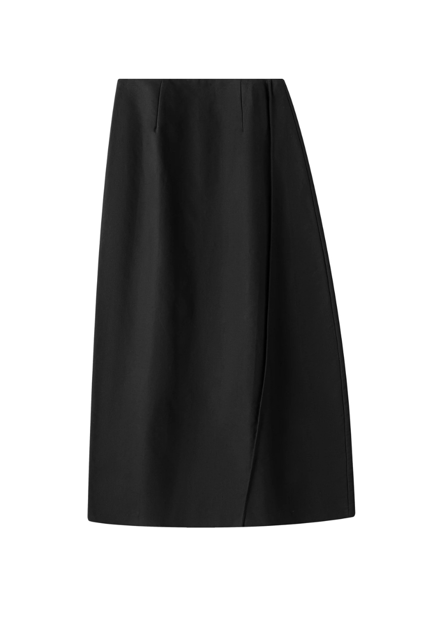 HERMONI BALLOON SKIRT BLACK