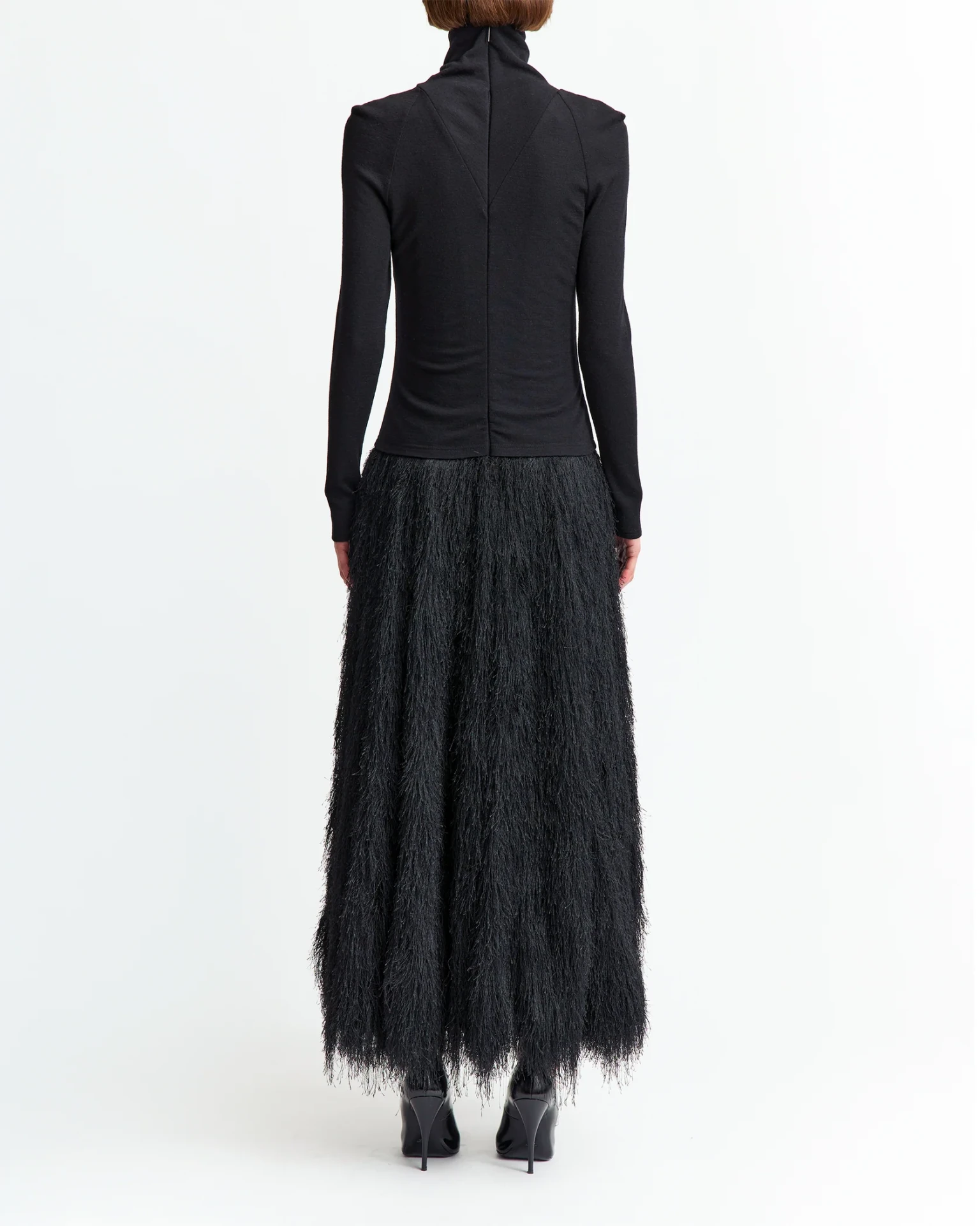 ITTA MIDI DRESS IN BLACK