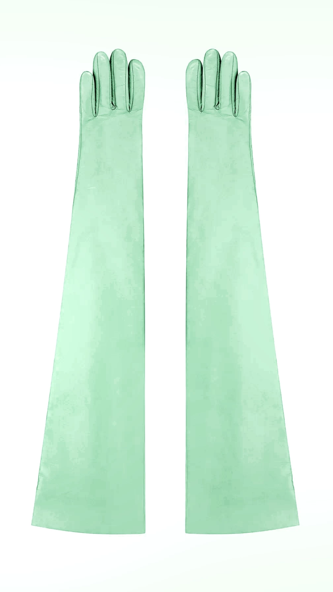 LEATHER GLOVES IN MINT